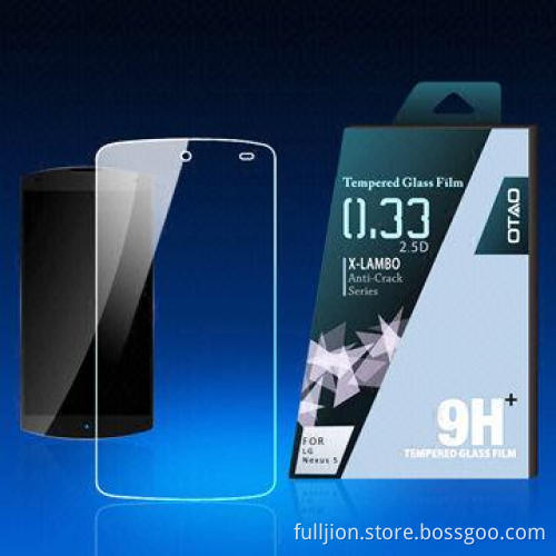 Tempered glass screen guards for Nexus 5